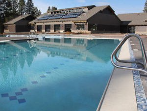 Central Oregon's Sunriver Resort boasts an awesome pool facility with waterslides and more called SHARC.