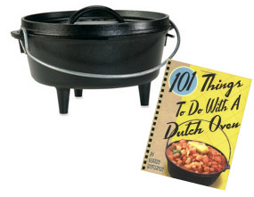 Lodge Dutch Oven for Campfire Cooking