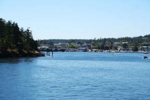 Friday Harbor from the ferry