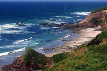 The view of Oregon’s rugged central coast from Ocean Haven